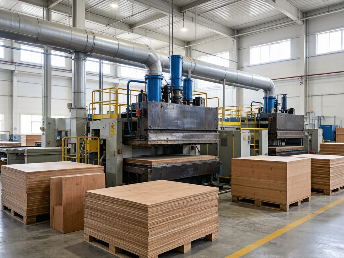Vitop Wood panel production line