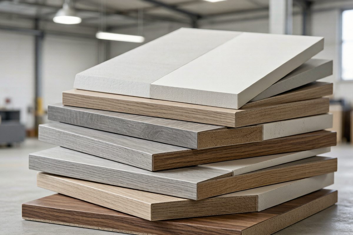 Melamine Faced Board: Decorative Surface, Substrate and Edging